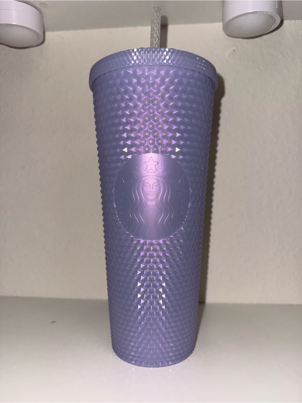 Starbucks Lavender Textured Tumbler